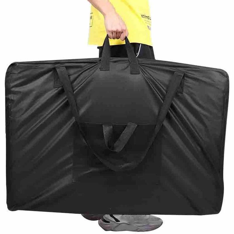 Desk Setup Wallpaper - Black Handbag For Massage Table Carrying