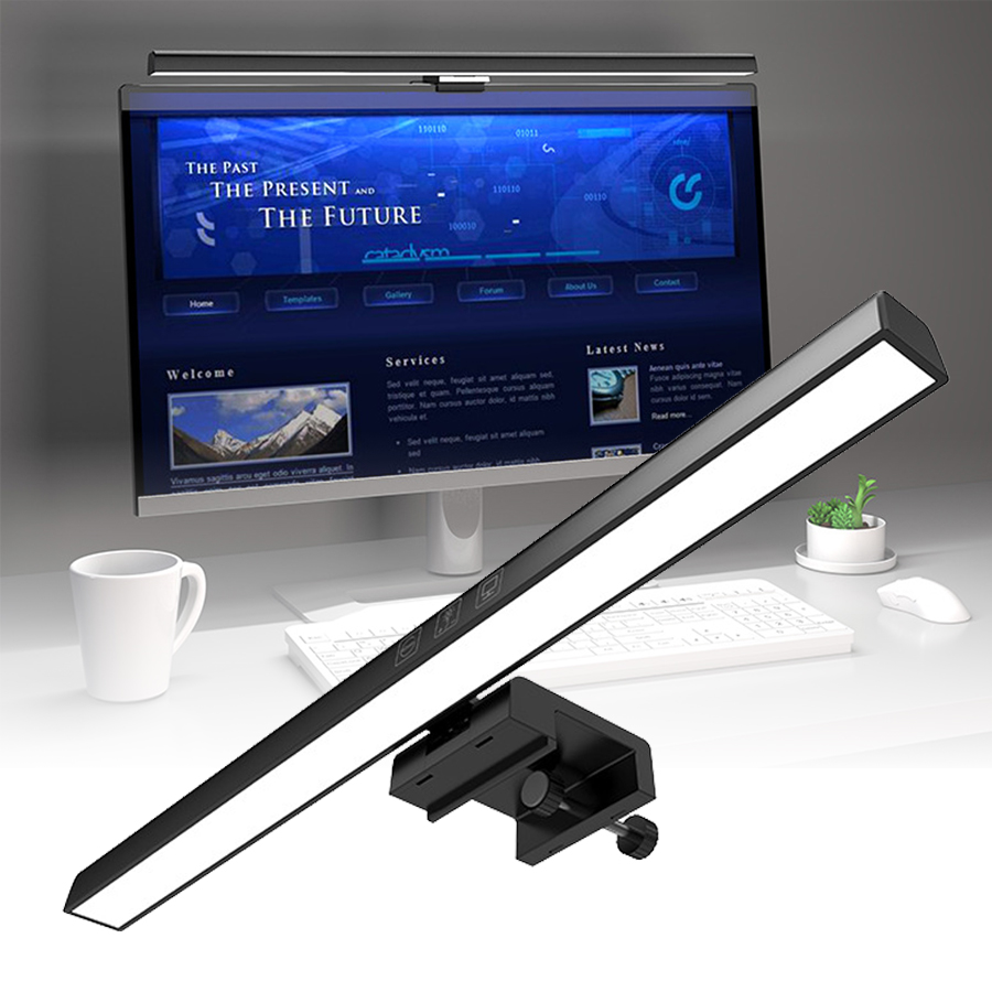 LED Monitor Light Bar 33cm 50c - Desk Setup On Bed recension och pris