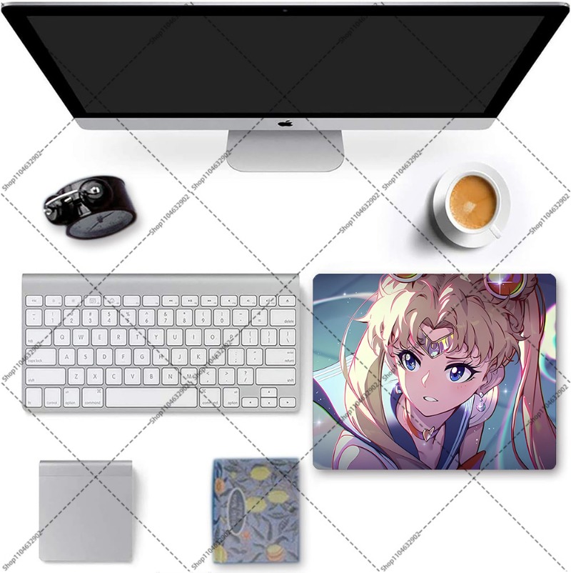 Sailor Moon Kawaii Mouse Pad S - Desk Setup Rug recension och pris