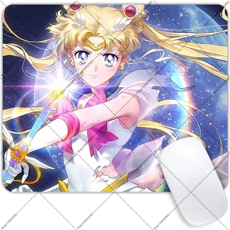Sailor Moon Kawaii Mouse Pad S - Desk Setup Rug recension och pris