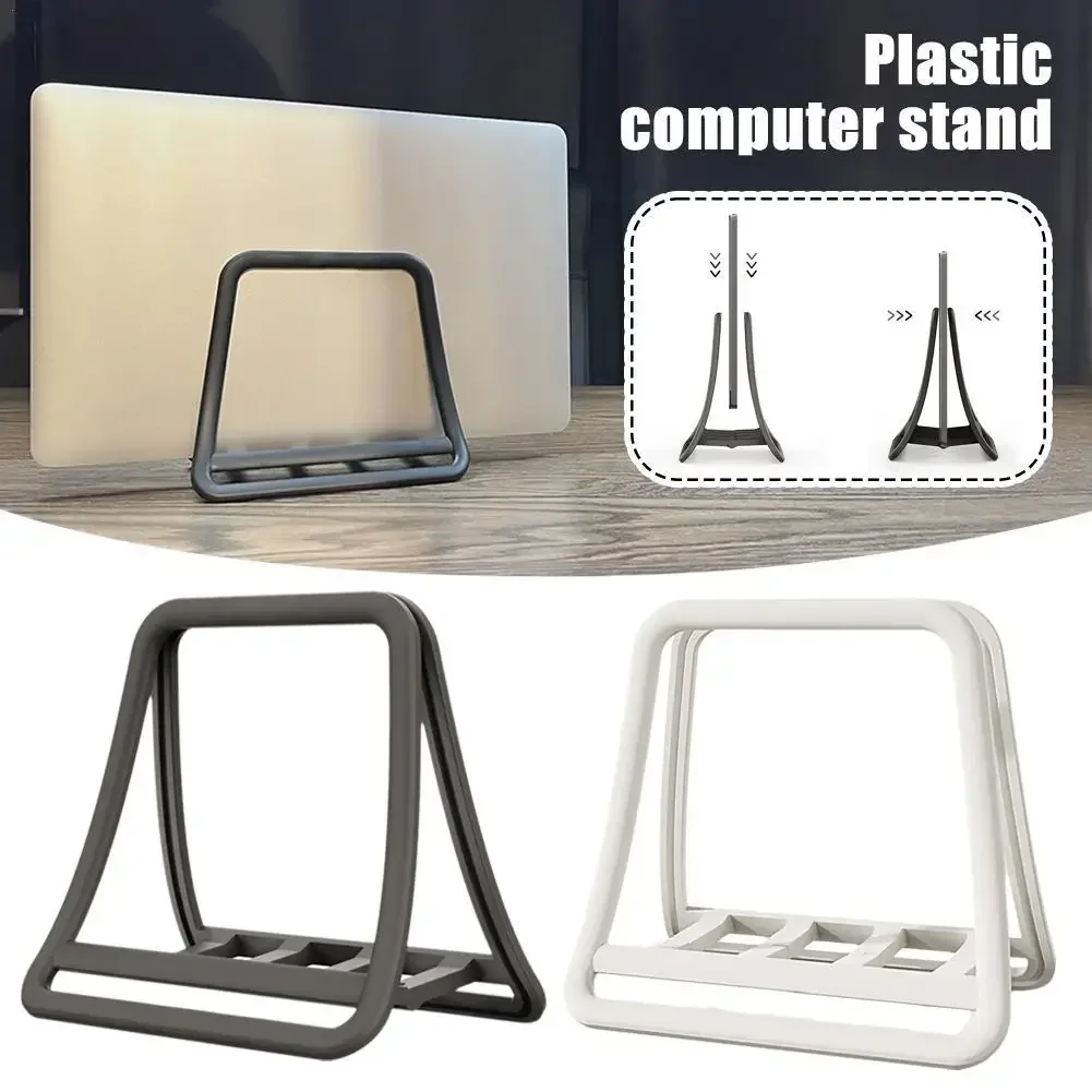 Vertical Laptop Stand Notebook - Desk Setup Macbook recension och pris