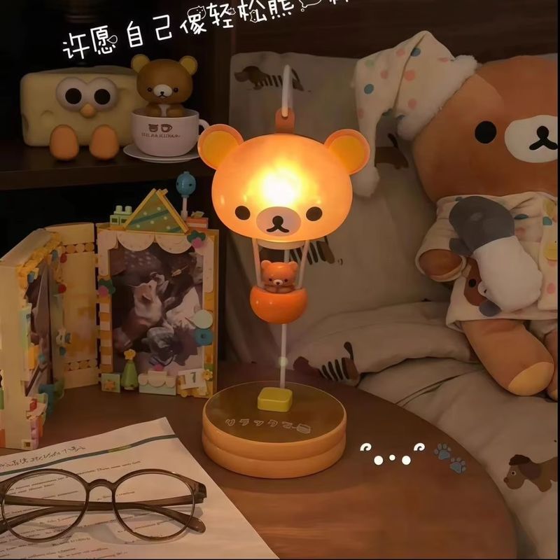 Rilakkuma Cute Bear Table Lamp - Desk Setup Equipment recension och pris