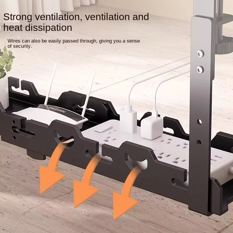 Under-Desk Metal Tray for Cabl - Desk Setup Living Room recension och pris