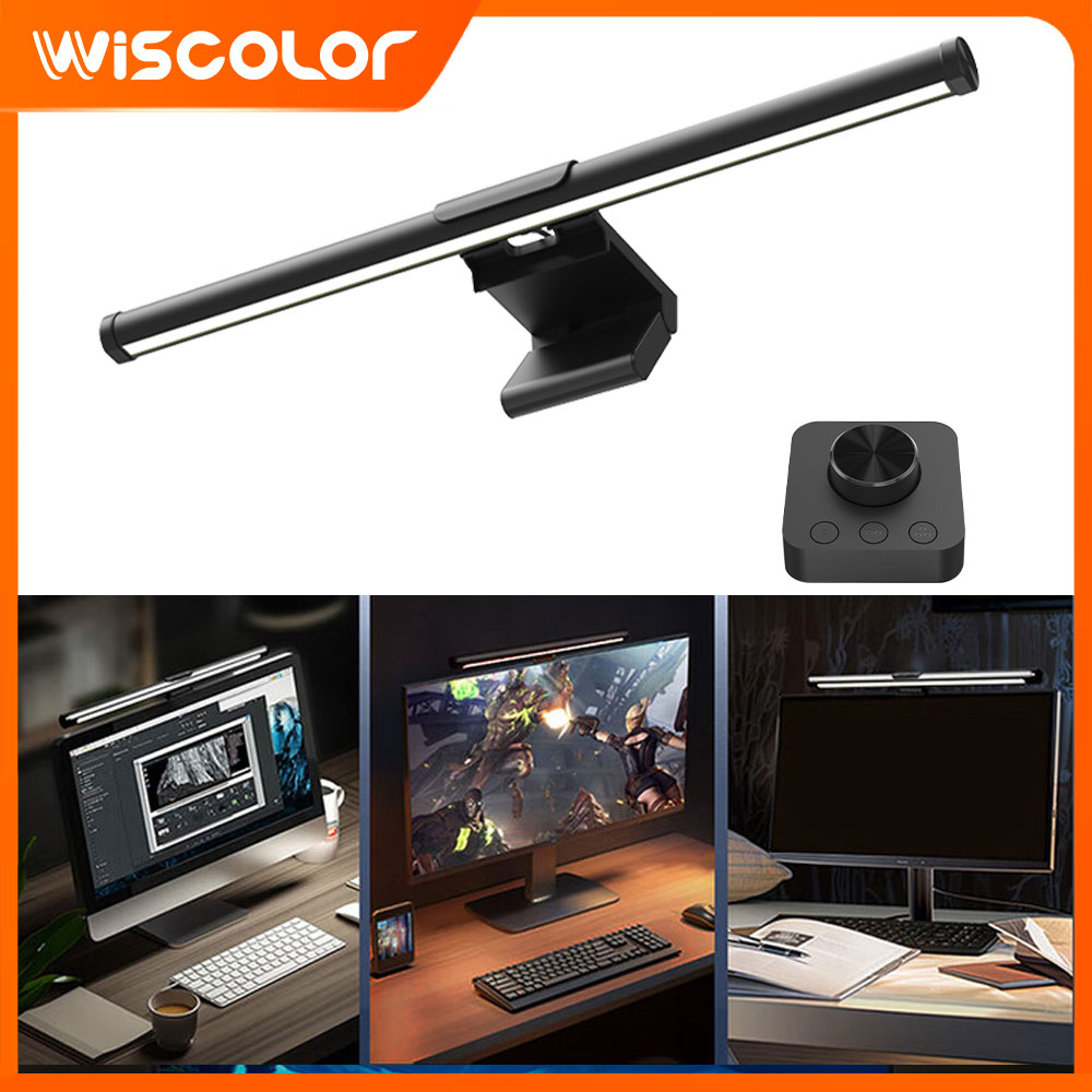 Setup Dimming Monitor Light Ba - Desk Setup On Bed recension och pris