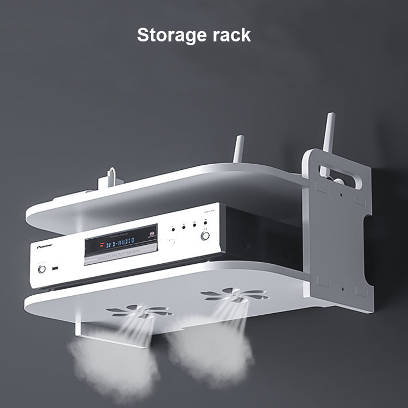 Wall-Mounted Router Cable Orga - Desk Setup Desk recension och pris