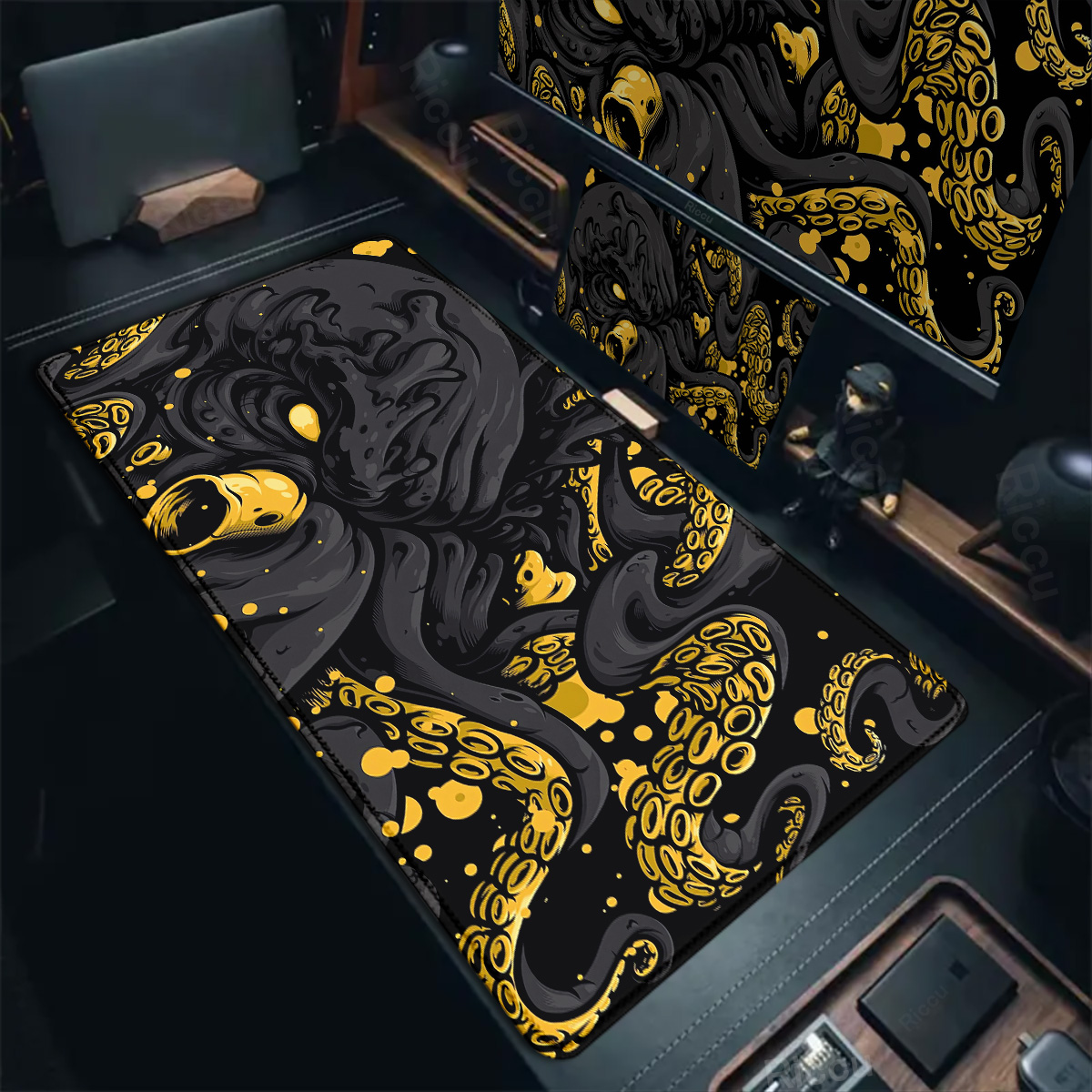 Octopus Monster Mouse Pad Larg - Zelda Desk Setup recension och pris