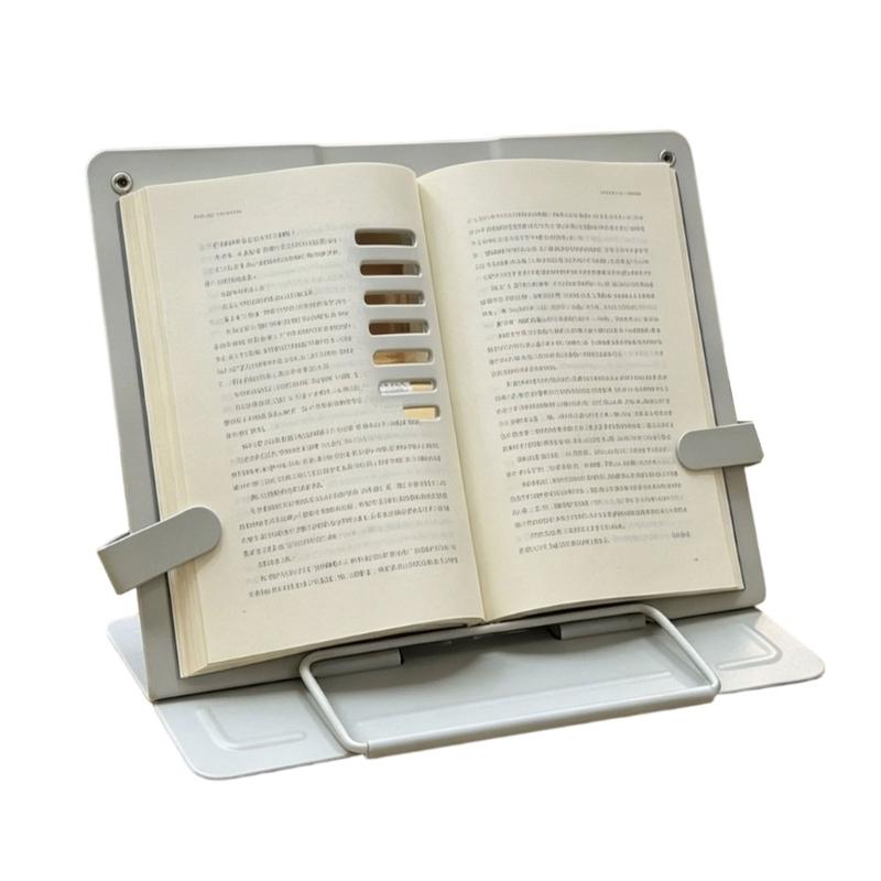 Y1UB Metal Book Holders Stand  - Desk Setup Books recension och pris