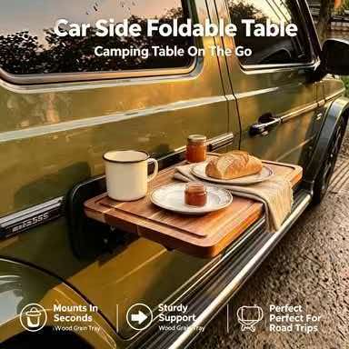Outdoor Camping Picnic Car Sid - Desk Setup Desk recension och pris