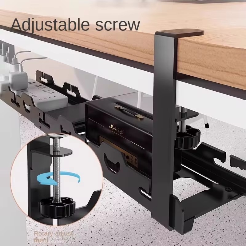 Desk Cable Storage Rack with M - Desk Setup Living Room recension och pris