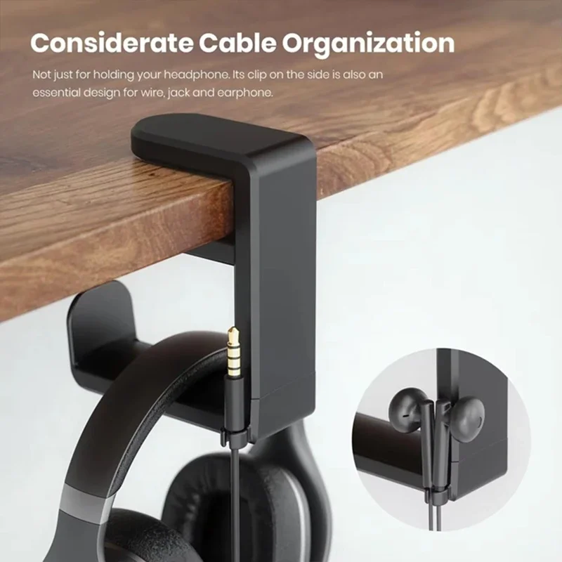 No Punch Table Clip Hook Headp - Desk Setup Desk recension och pris