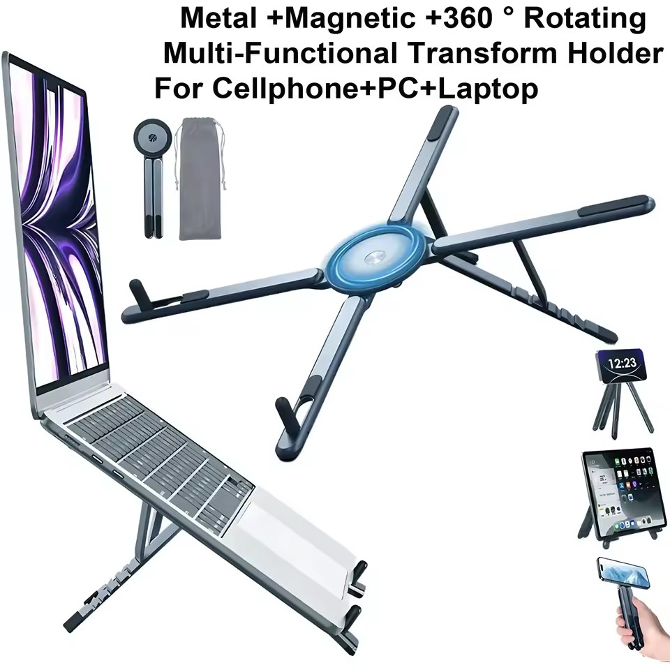 Portable Magnetic Phone Holder - Desk Setup Desk recension och pris