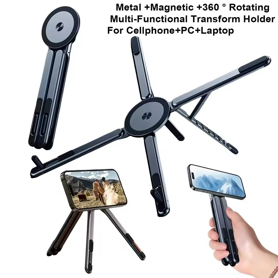 Portable Magnetic Phone Holder - Desk Setup Desk recension och pris