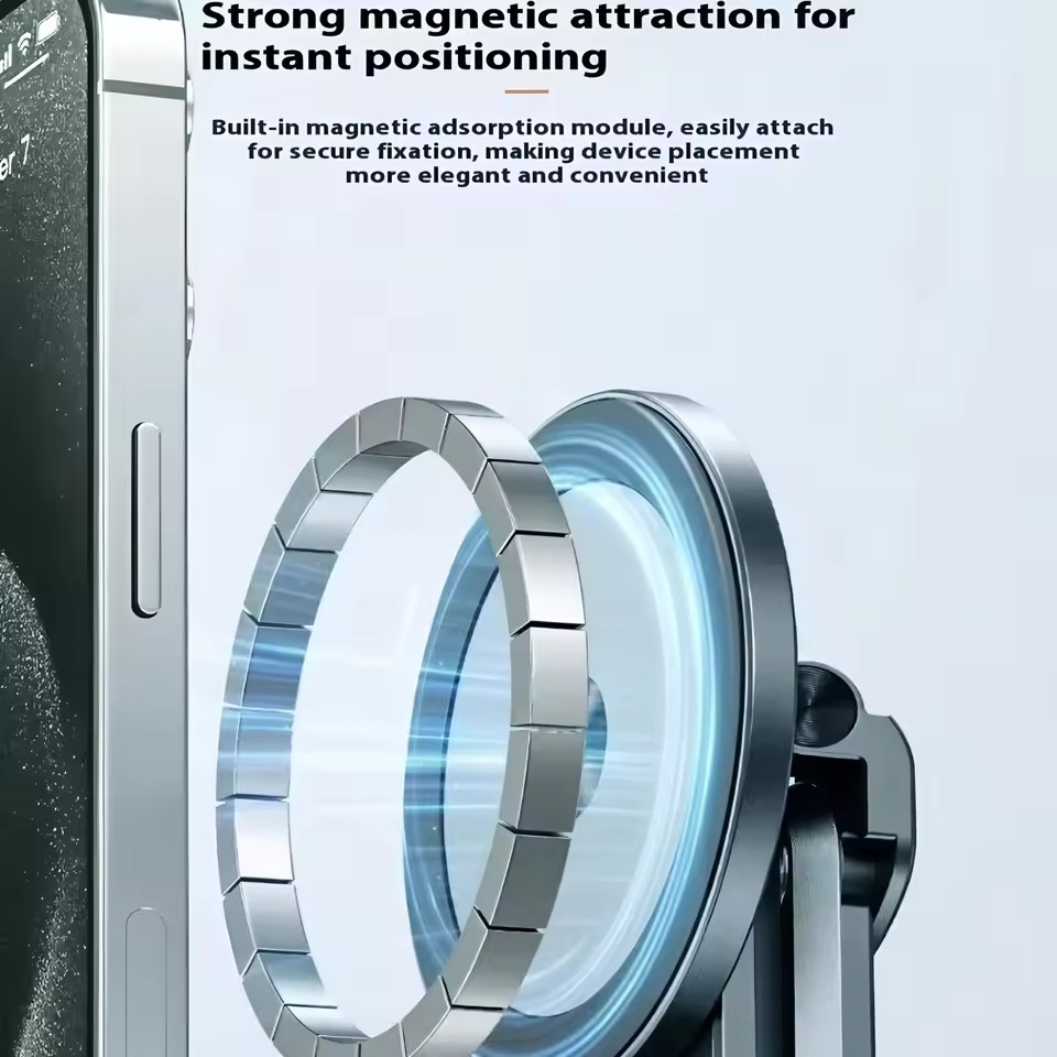 Portable Magnetic Phone Holder - Desk Setup Desk recension och pris