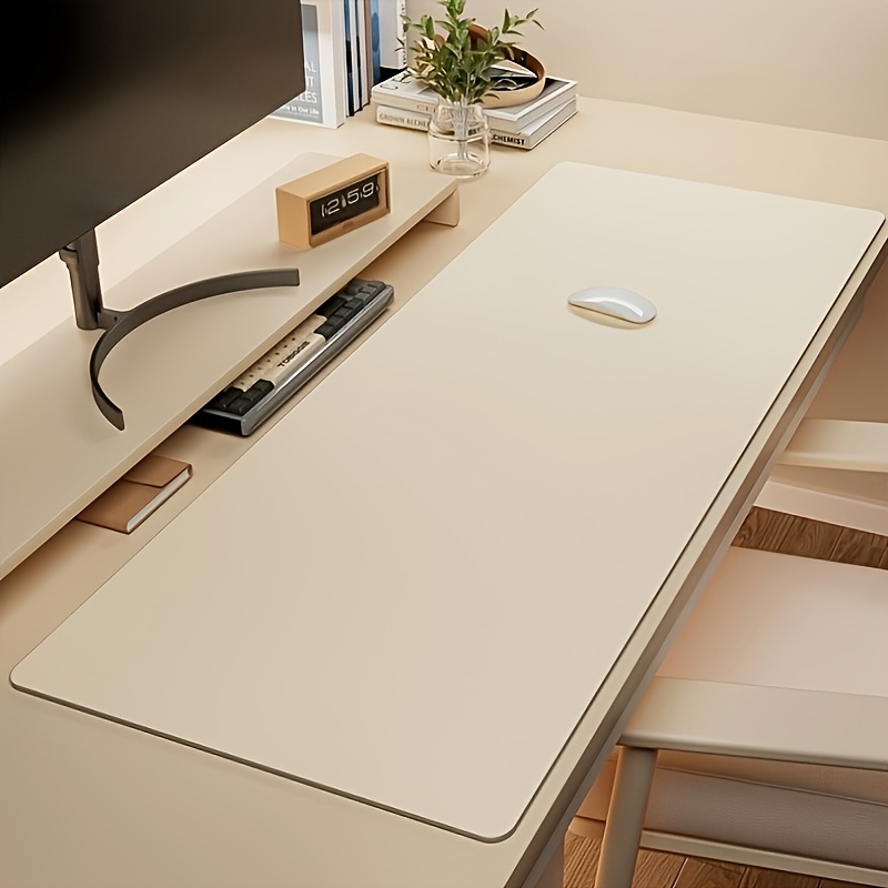 1pc Large Faux Leather Mouse P - Desk Setup Rug recension och pris