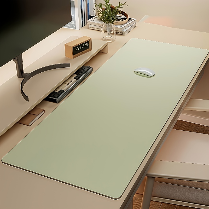 1pc Large Faux Leather Mouse P - Desk Setup Rug recension och pris