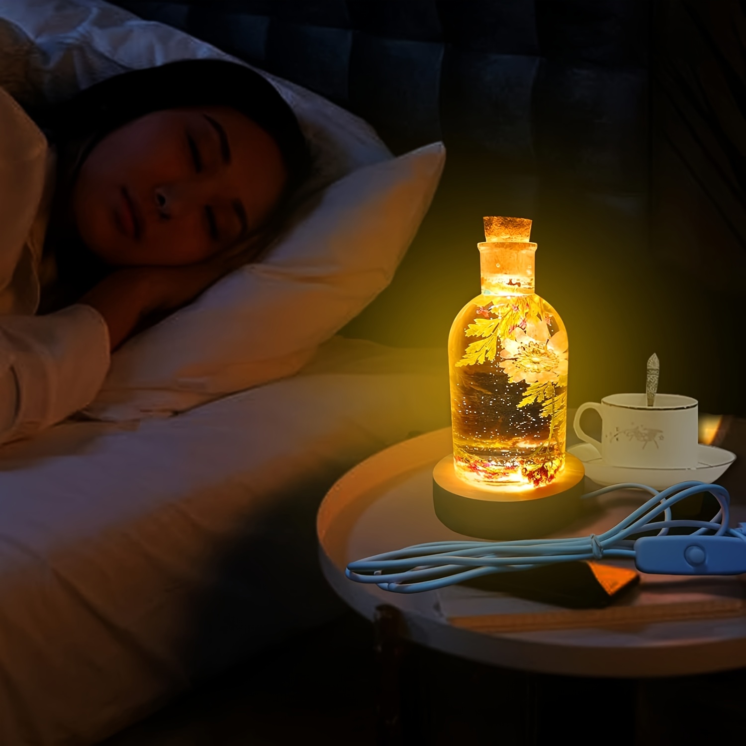 Drift Bottle Light Resin Mold  - Desk Setup Equipment recension och pris