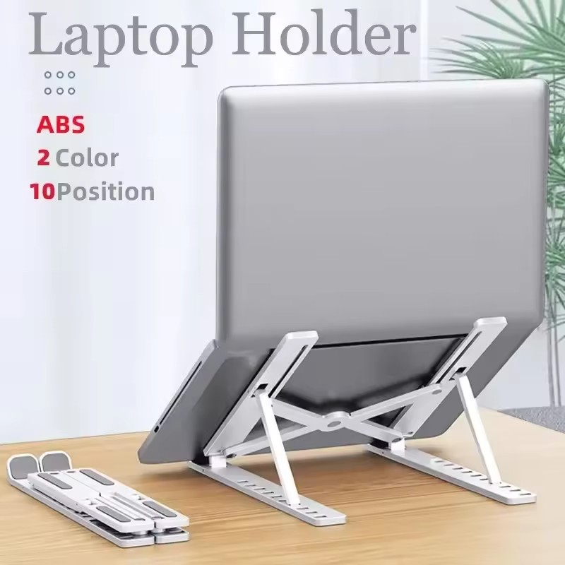 Foldable Portable Laptop Stand - Desk Setup Macbook recension och pris