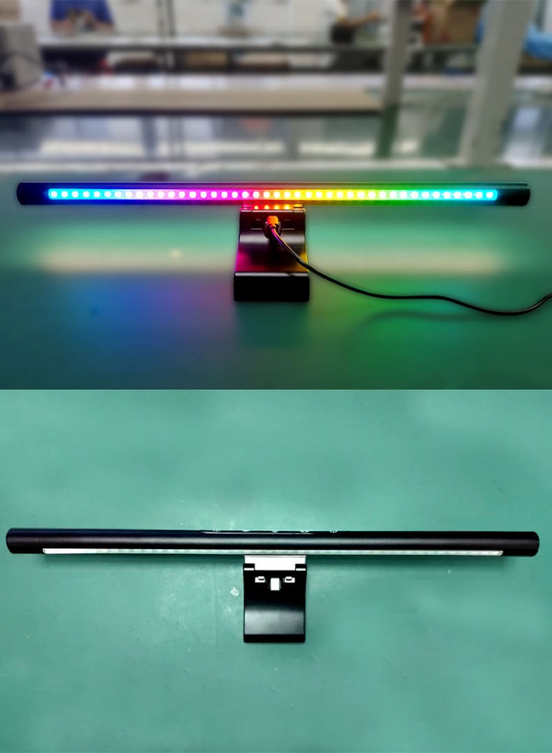 LED Monitor Hanging Desk Light - Desk Setup On Bed recension och pris