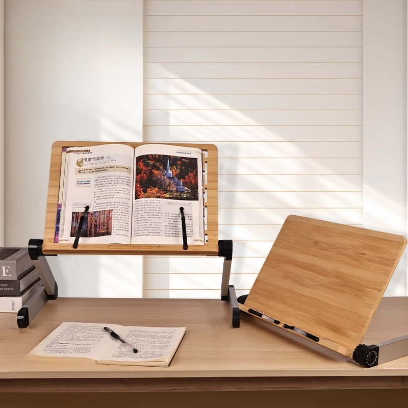 Adjustable Bamboo Bed Desk Fol - Desk Setup Books recension och pris