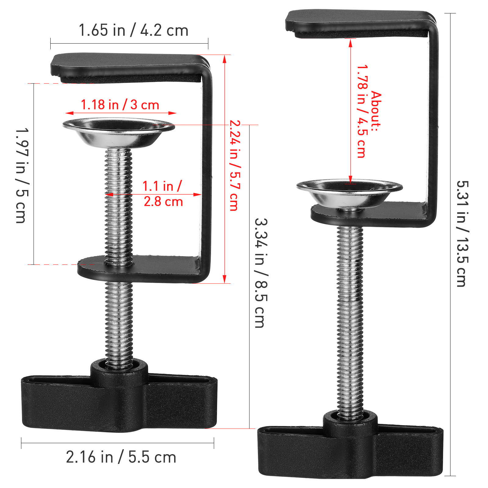 Sturdy Table Cantilever C-Clam - Desk Setup Build recension och pris