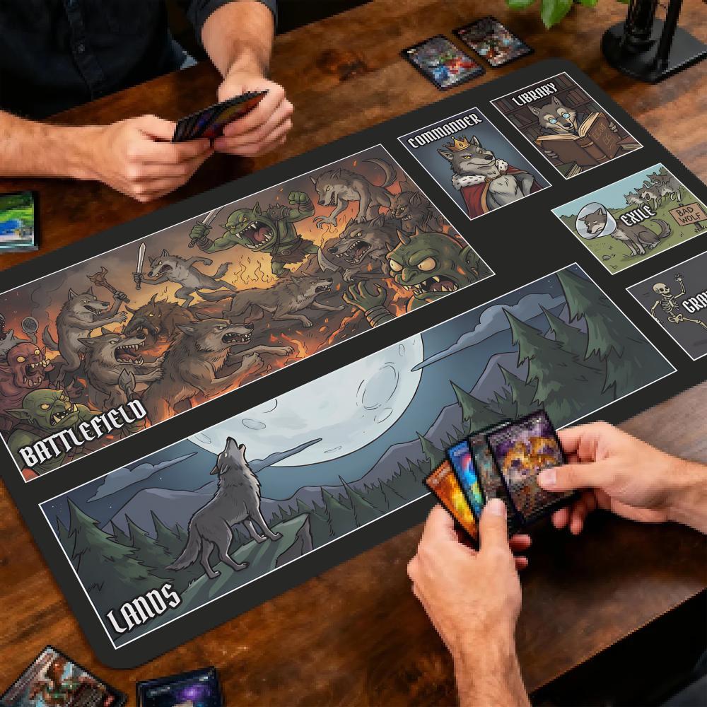 Werewolf Tribe MTG&TCG Tableto - Zelda Desk Setup recension och pris