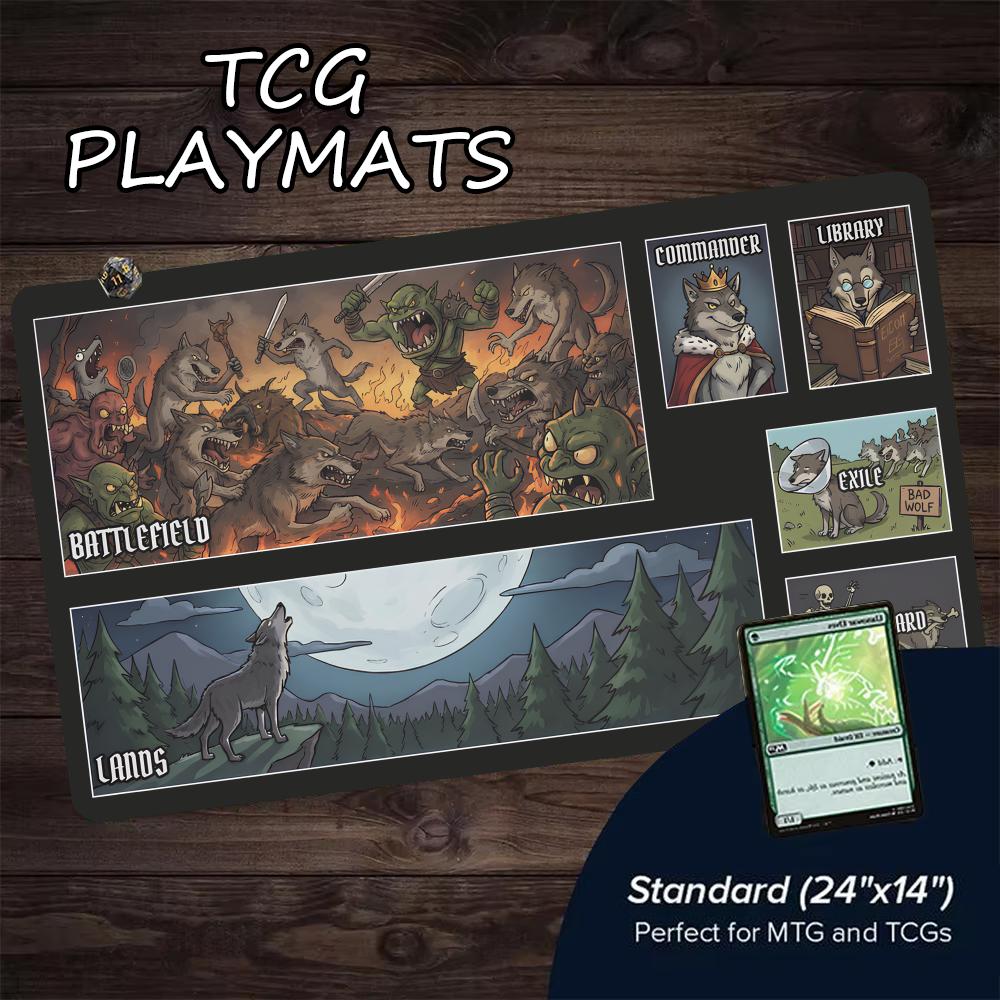 Werewolf Tribe MTG&TCG Tableto - Zelda Desk Setup recension och pris