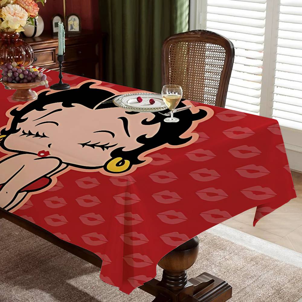 B-Bettys B-Boops Table Cloth R - Desk Setup Wallpaper recension och pris