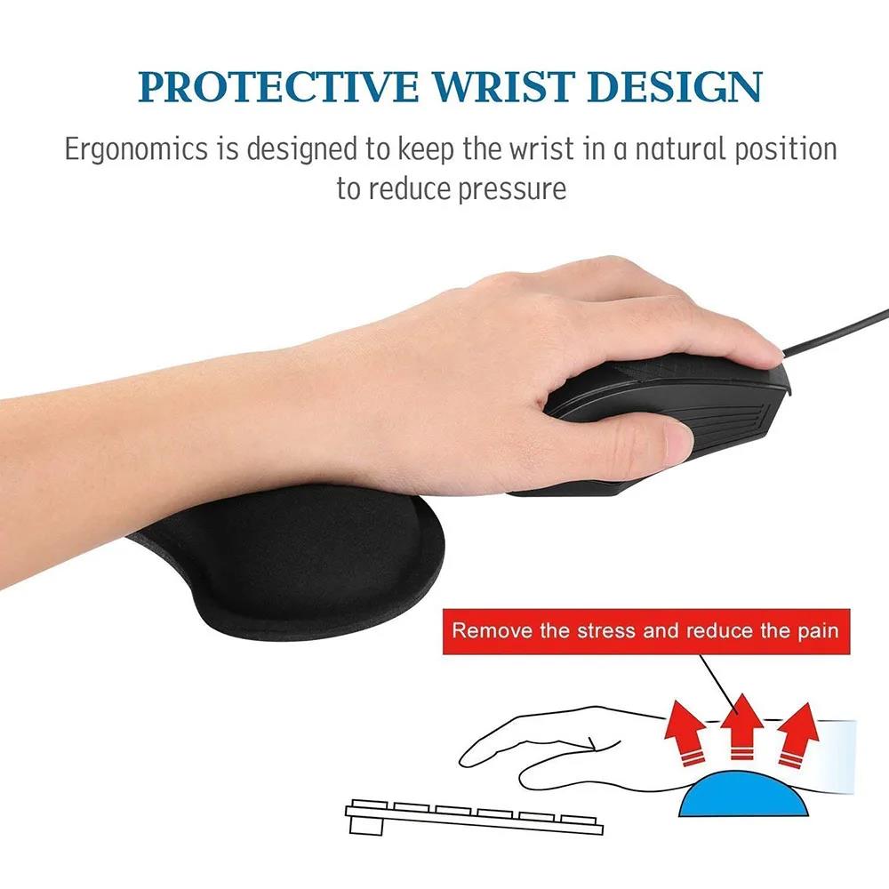 Memory Foam Mouse Pad For Keyb - Desk Setup Gear recension och pris