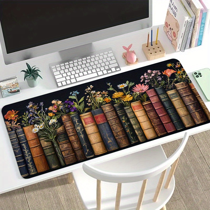 Large Gaming Mouse Pad Vintage - Desk Setup Books recension och pris