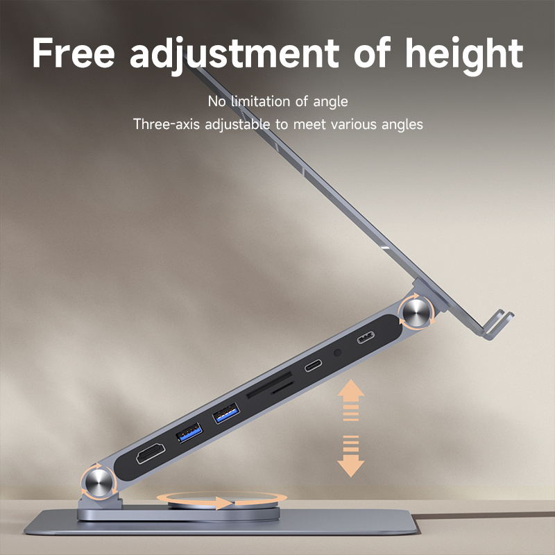 Hagibis Adjustable Aluminum La - Desk Setup Macbook recension och pris