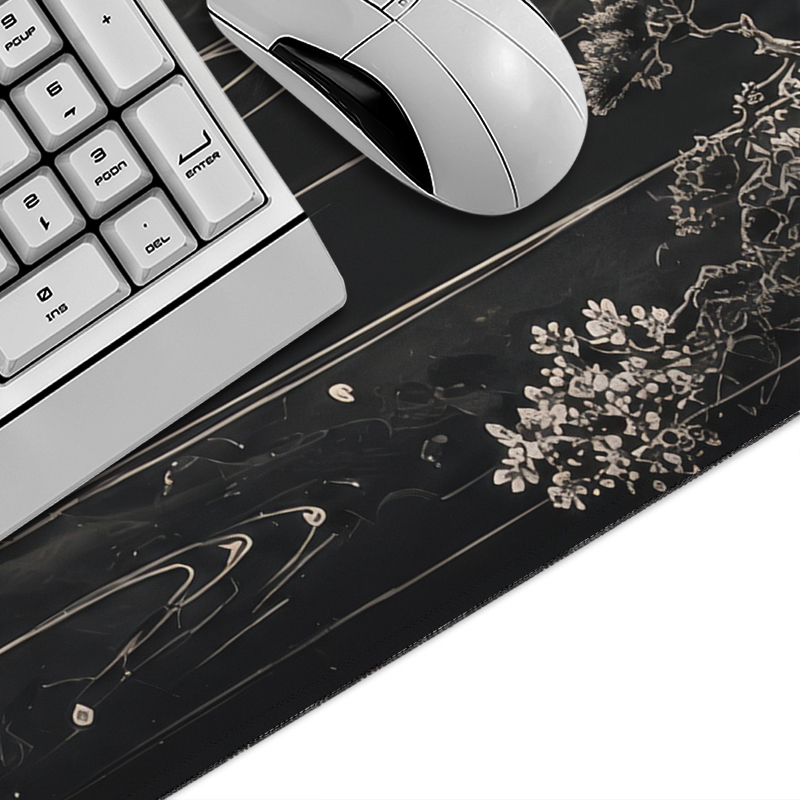 Mouse Pad Gamer Black Gold Fuj - Zelda Desk Setup recension och pris