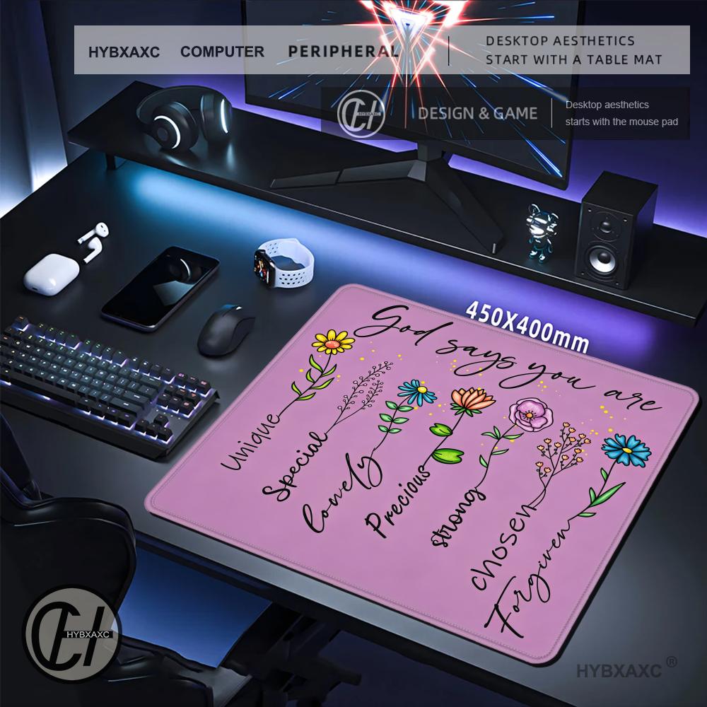 HYBXAXC Colorful Flower Quote  - Work Desk Home Setup recension och pris
