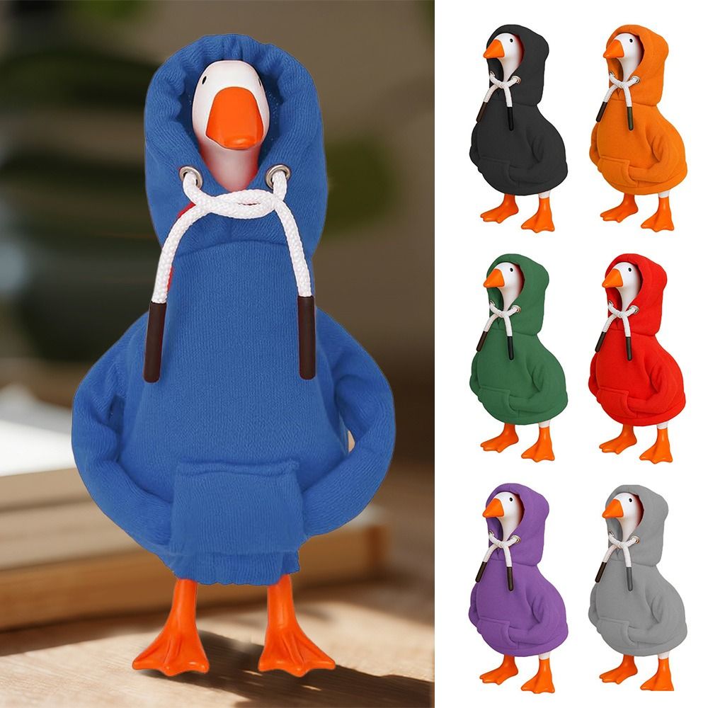 5 Inch Goose Outfits Red Hoodi - Desk Setup Wallpaper recension och pris