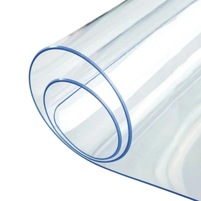 PVC Table Cloth Transparent Cl - Desk Setup Wallpaper recension och pris