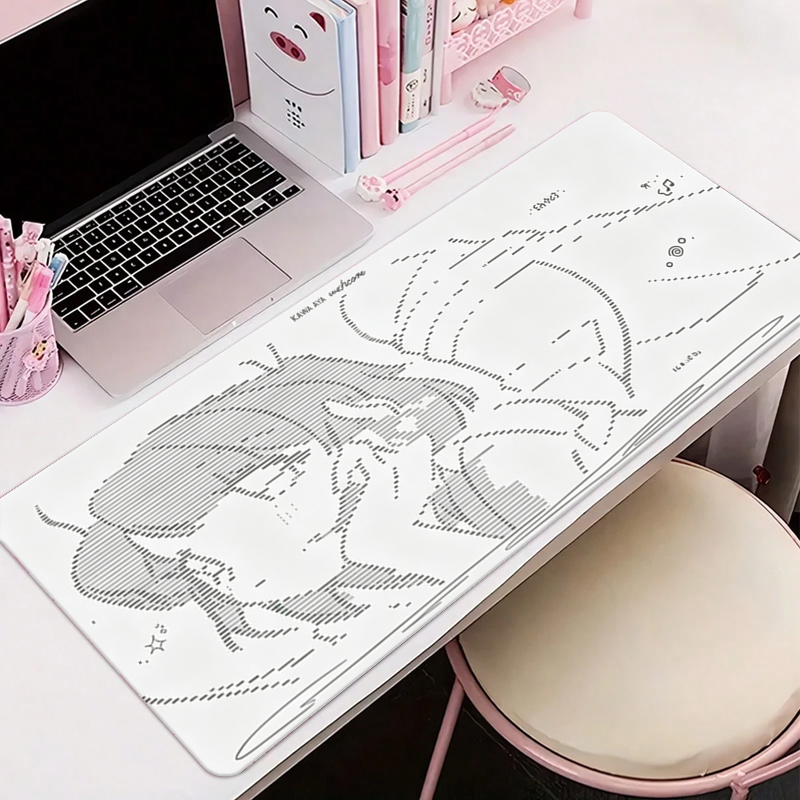 1Pcs Leather Mouse Pad Anime A - Desk Setup Rug recension och pris