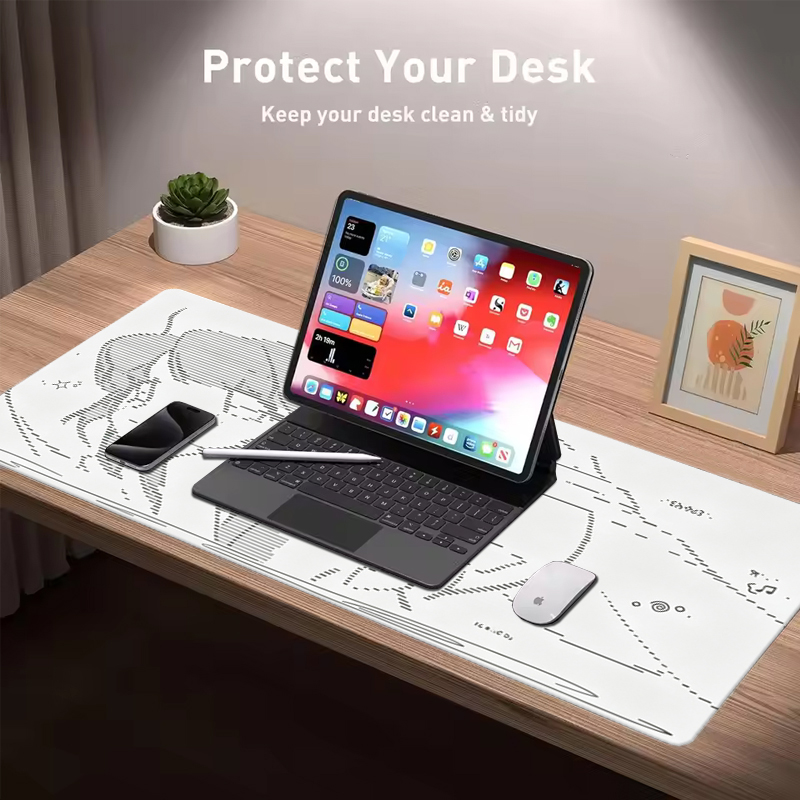 1Pcs Leather Mouse Pad Anime A - Desk Setup Rug recension och pris