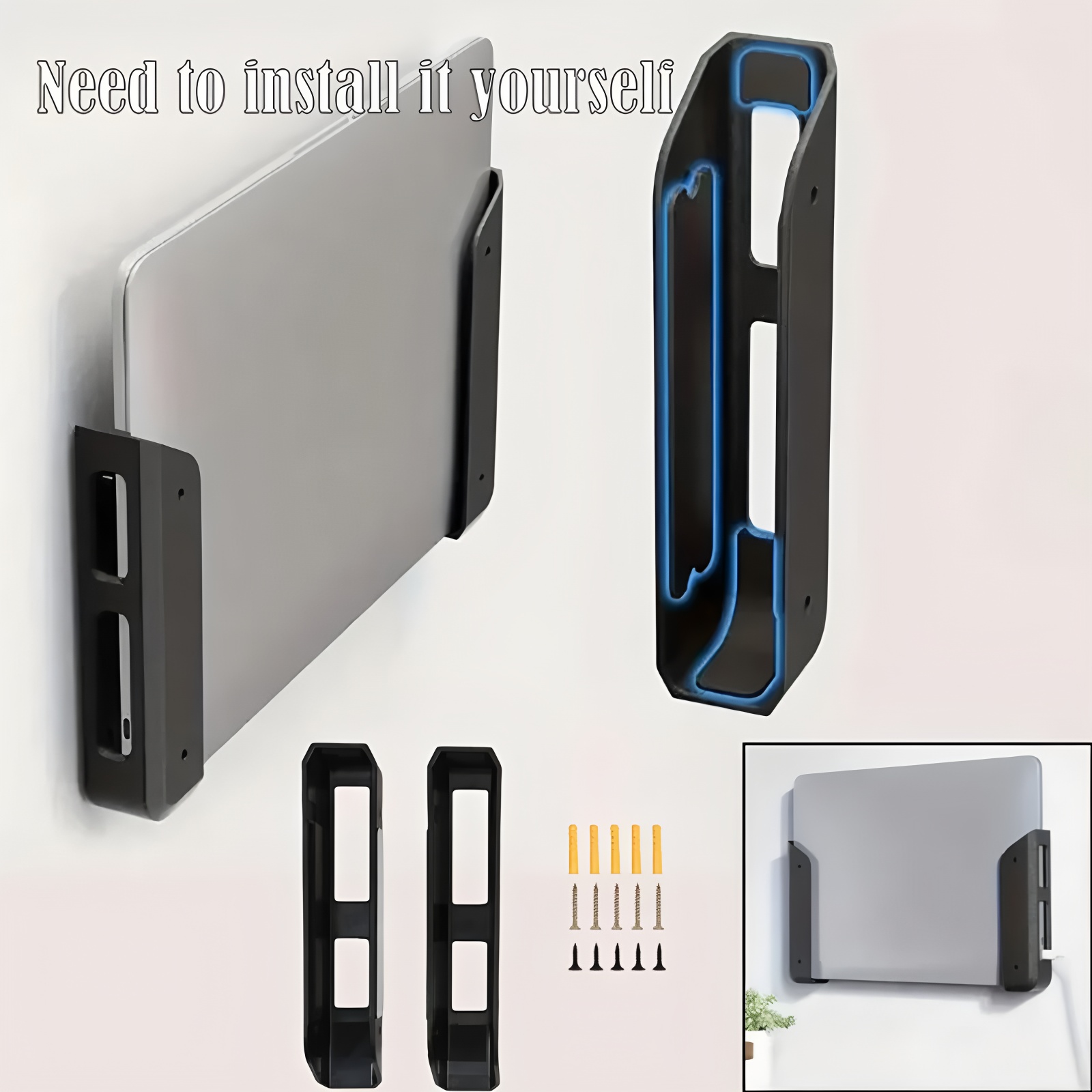Universal Laptop Wall Mount Un - Desk Setup Macbook recension och pris