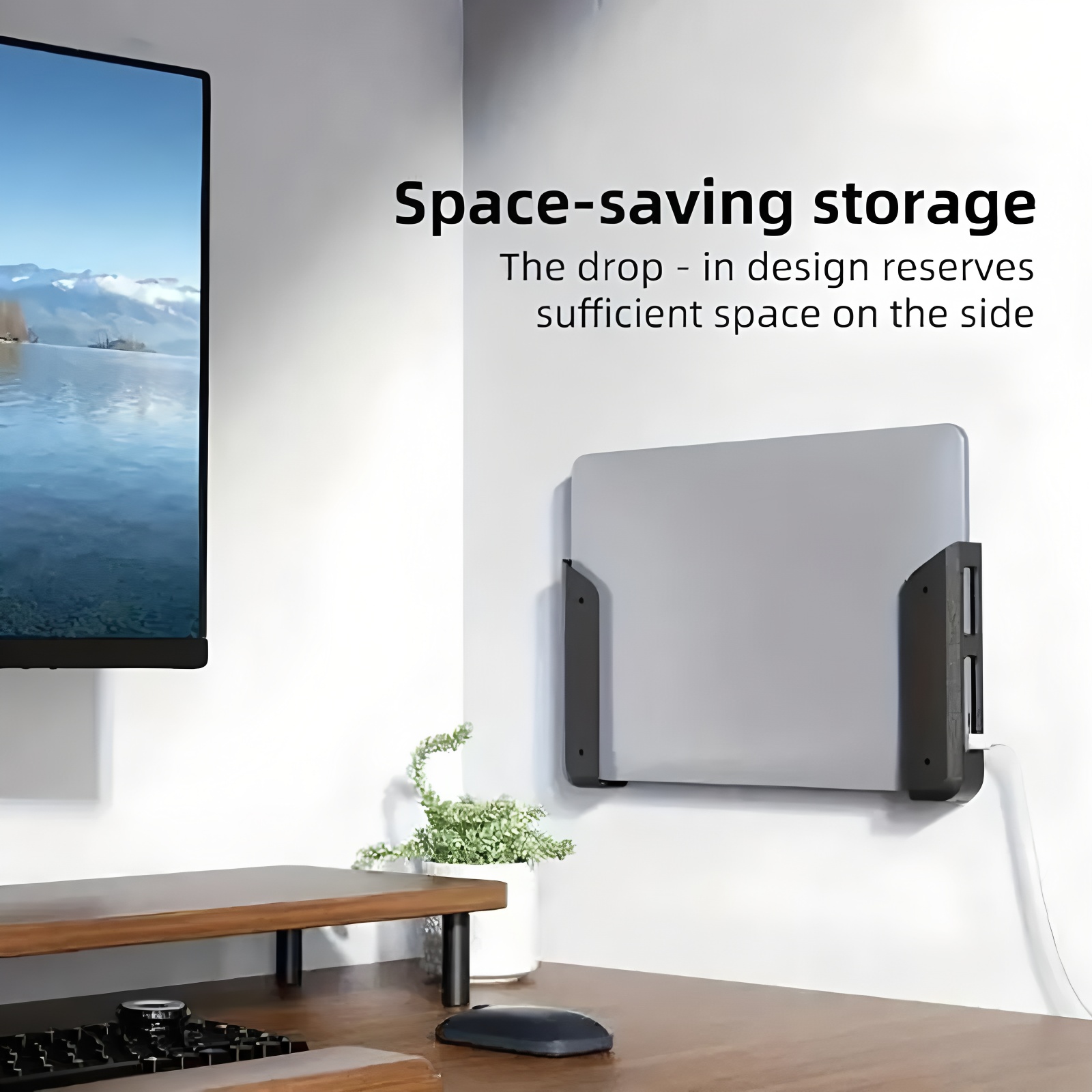 Universal Laptop Wall Mount Un - Desk Setup Macbook recension och pris